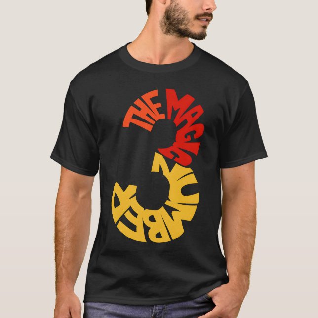 Das Magic Number Mädchen T-Shirt (Vorderseite)