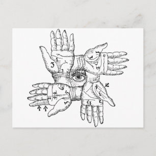 Das Magic Wheel Postkarte