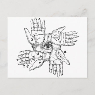 Das Magic Wheel Postkarte