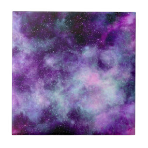 Das magische Design der Galaxien Fliese