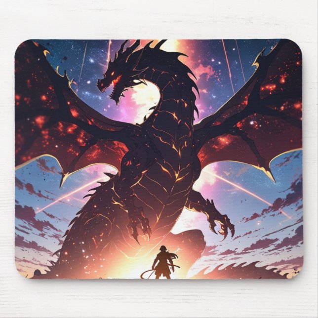 Das Magische Drachenmousepad Mousepad (Vorne)