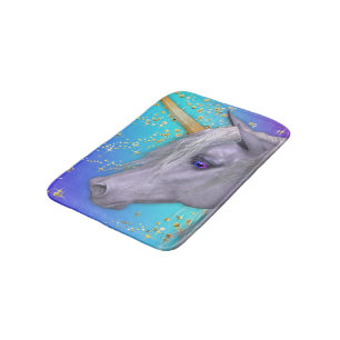 Das magische Einhorn Badematte