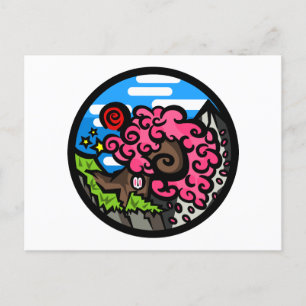 Das magische Land Postkarte