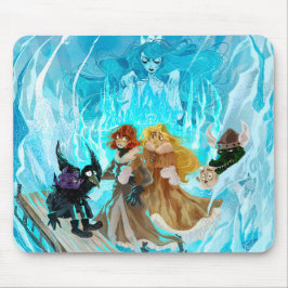 Das magische Zaubermauspad der Schneekönigin Mousepad
