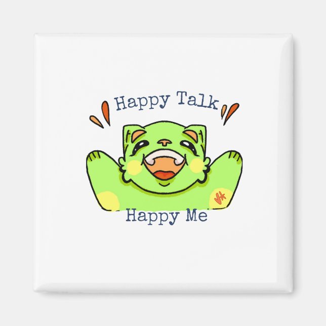 Das Magnet der guten Laune" (Vorne)