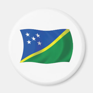 Das Magnet für die Flagge der Salomonen