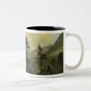Das Mahoura bei Cauterets Zweifarbige Tasse