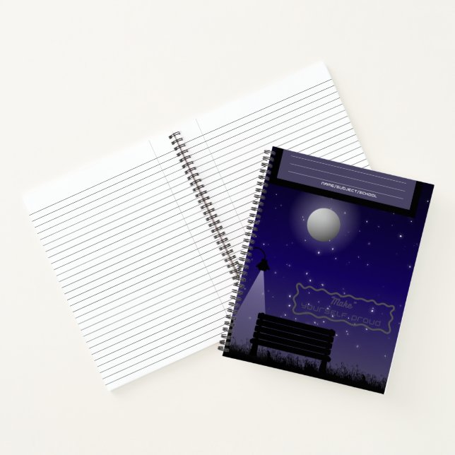 Das "Make Yourself Proud" Mega-Digital-Notizbuch   Notizbuch (Innenseite)