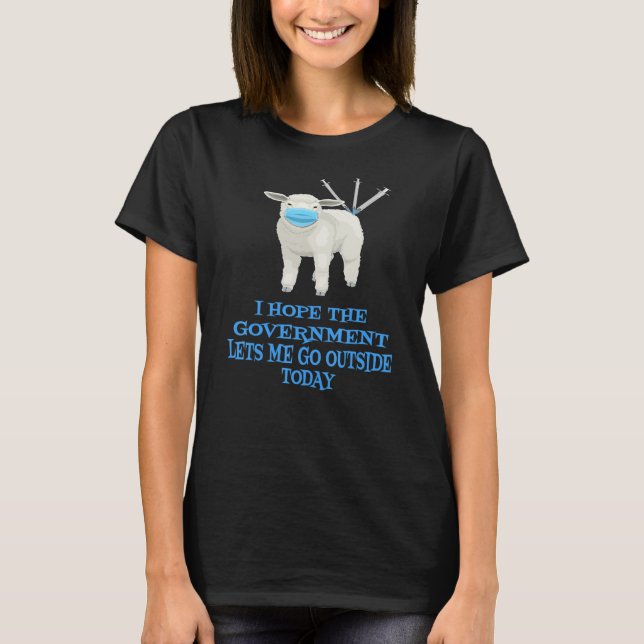Das Mandat für die Schutzimpfung bei Schafen Will T-Shirt (Vorderseite)