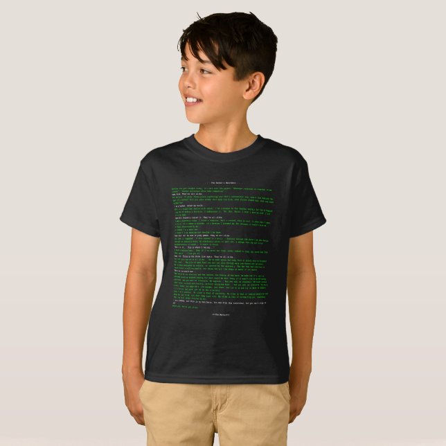 Das Manifest des Hackers T-Shirt (Vorne ganz)