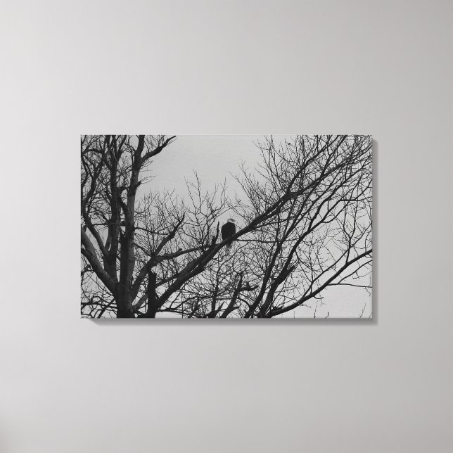 Das Männchen wacht Leinwanddruck (Vorderseite)