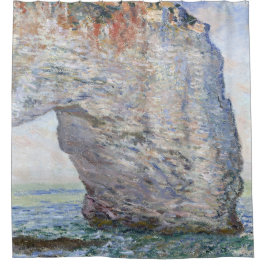 Das Manneporte bei Étretat von Claude Monet Duschvorhang