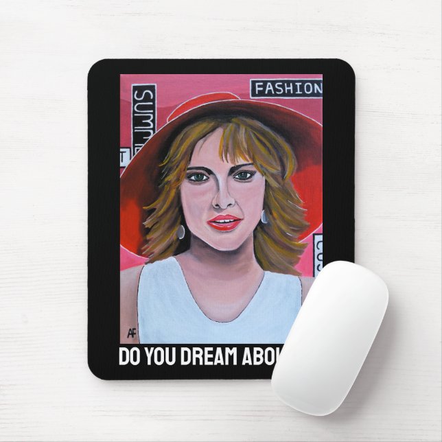 Das Mannequin-Gemälde von Alfred Fox Mousepad (Mit Mouse)