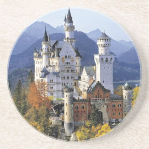 Das märchenhafte Neuschwanstein ist eines von drei Untersetzer
