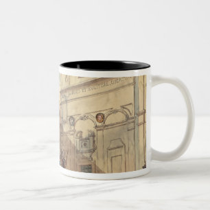 Das Marionetten-Theater Zweifarbige Tasse