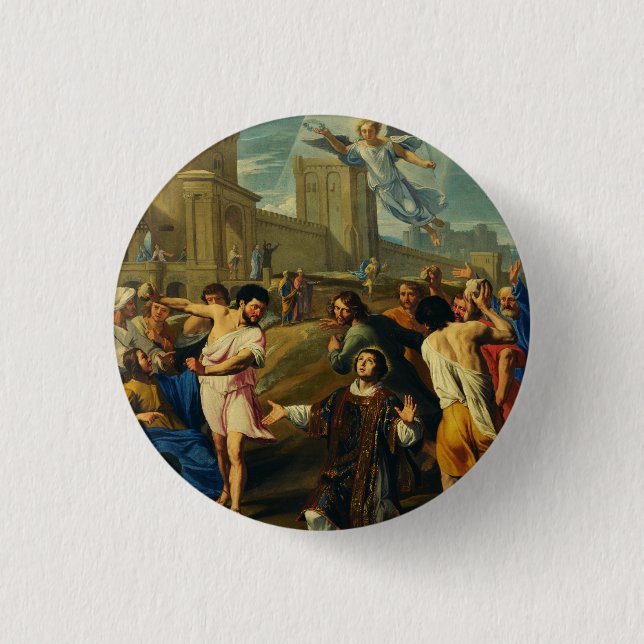 Das Martyrium von Saint Stephen Button (Vorderseite)