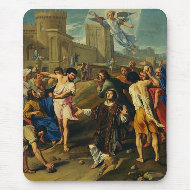Das Martyrium von Saint Stephen Mousepad (Vorne)