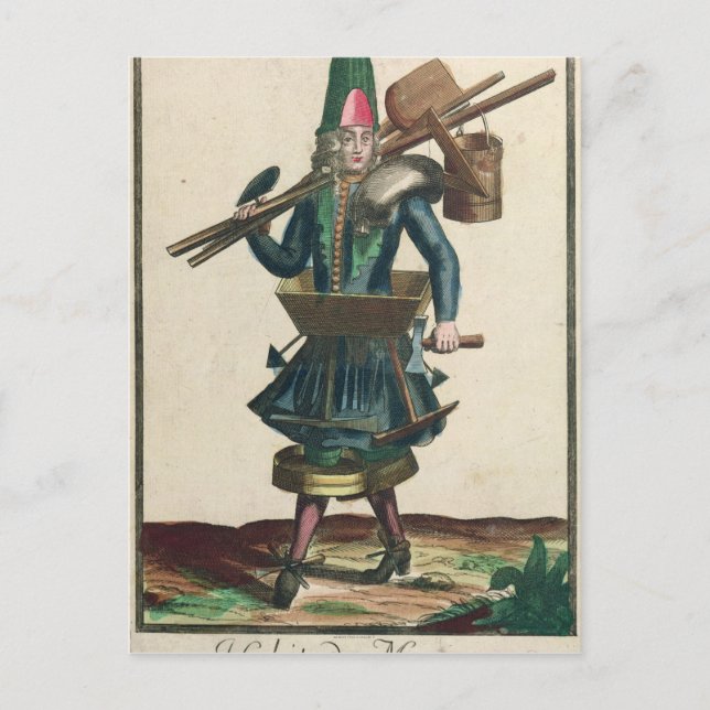 Das Mason-Kostüm Postkarte (Vorderseite)