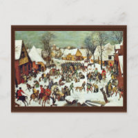 Das Massaker der Unschuldigen von Bruegel D. Ä. P