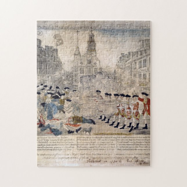 Das Massaker von Boston, Paul Revere King Street (Vertikal)