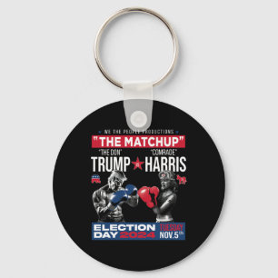 Das Matchup The Don und Genosse Harris - Pro Trump Schlüsselanhänger