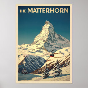 Das Matterhorn V02 Poster