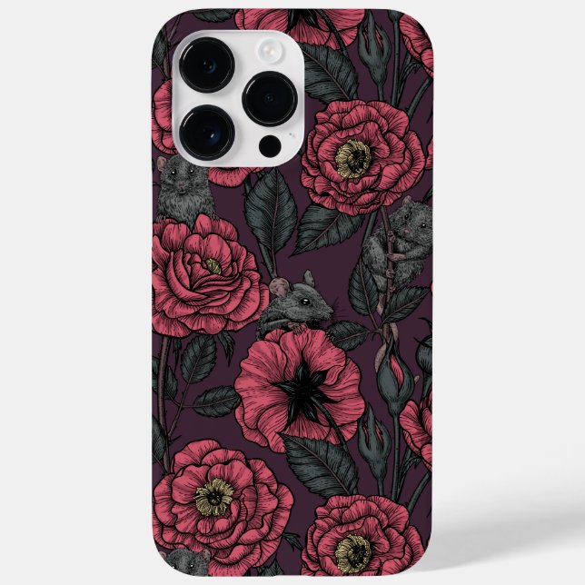 Das Mäuse-Party Case-Mate iPhone 14 Pro Max Hülle (Rückseite)