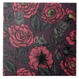 Das Mäuse-Party Fliese