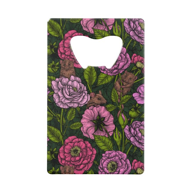 Das Mäuse-Party Geldbeutel Flaschenöffner (Vorderseite)