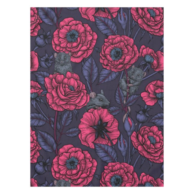 Das Mäuse-Party Tischdecke (Vorderseite)