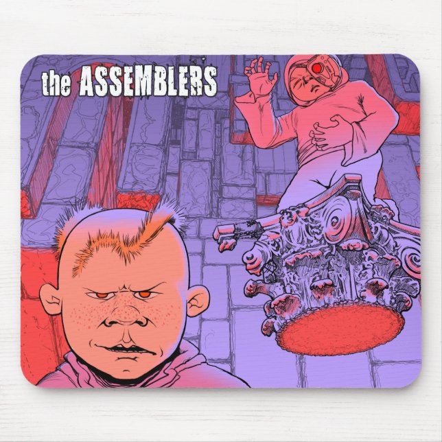 Das Mauspad Assembler (Vorne)