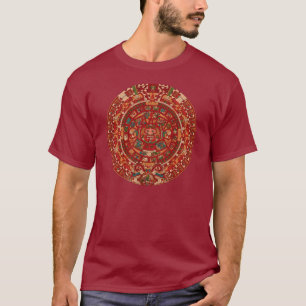 Das Maya-/(aztekische) Kalenderrad T-Shirt