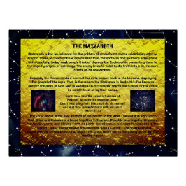 Das Mazzaroth-Glossy-Poster Poster