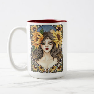Das Medium Zweifarbige Tasse