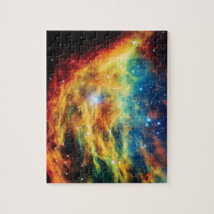 Das Medusa-Nebel Hubble Weltraum-Foto