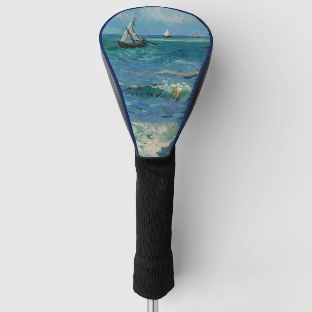 Das Meer am Les Saintes Maries de la Mer | Van Gog Golf Headcover (Vorderseite)