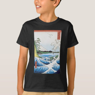 Das Meer bei Satta in Suruga Provinz T-Shirt