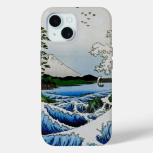 Das Meer in der Provinz Suruga, 1858 iPhone 15 Hülle