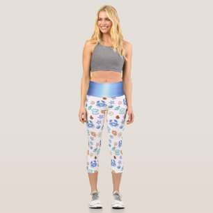 Das Meer ist gepflegt Capri Leggings