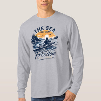 Das Meer ist meine Flucht, wo die Freiheit beginnt T-Shirt