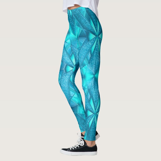 Das Meer schimmern...... Leggings (Links)
