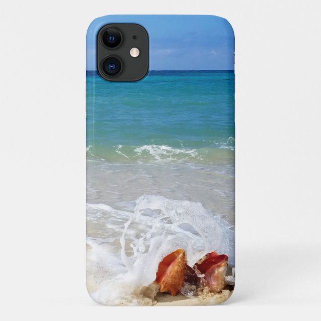 Das Meer schwimmt über Muschelfotografie Case-Mate iPhone Hülle (Rückseite)