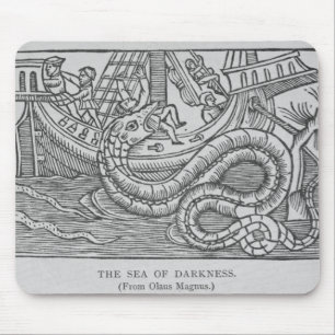 Das Meer von Dunkelheit Mousepad