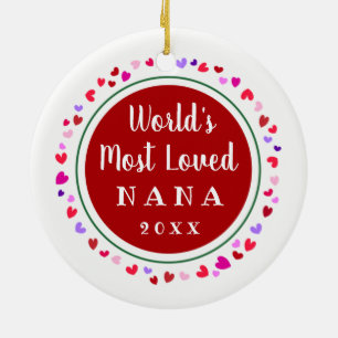 Das meiste geliebte Nana-, Mimi oder Keramikornament