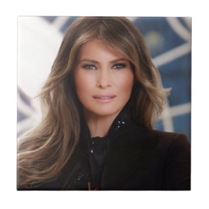 Das Melania-Trumpf-offizielles Haus-Foto Fliese