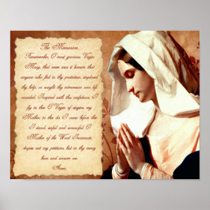 Das Memorare Poster