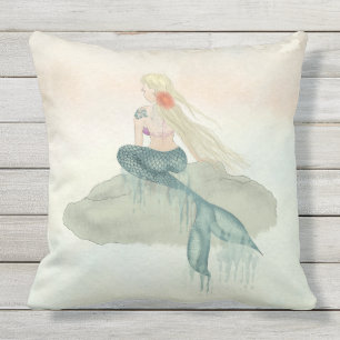DAS MERMAID - Kissen Für Draußen