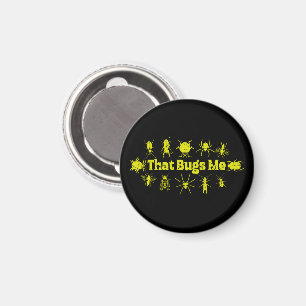 Das mich lustig erschütterte Insektenbugs Magnet