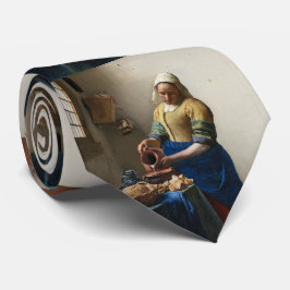 Das Milchmädchen Johannes Vermeer Krawatte