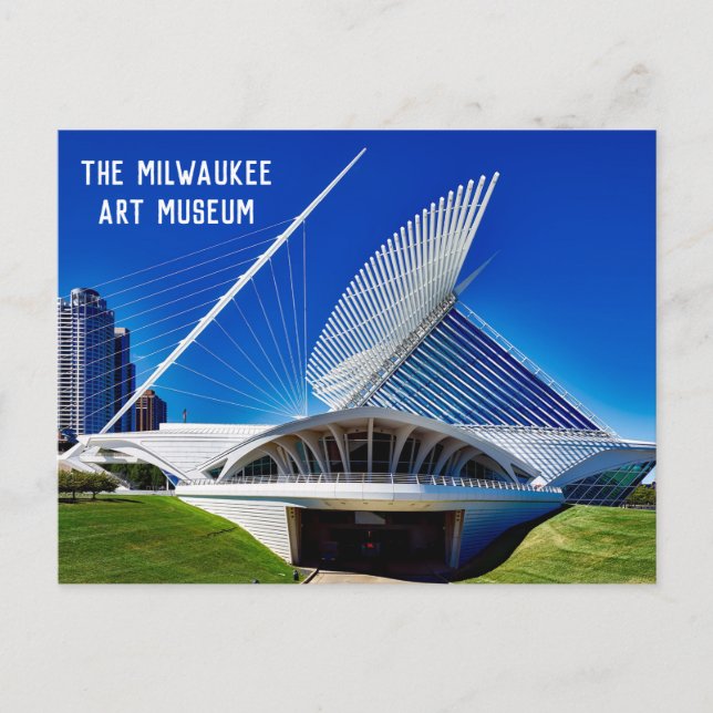 Das milwaukee-Kunst-Museum Postkarte (Vorderseite)